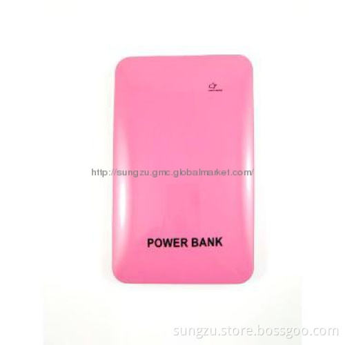 Super thinner with candy color power bank charger